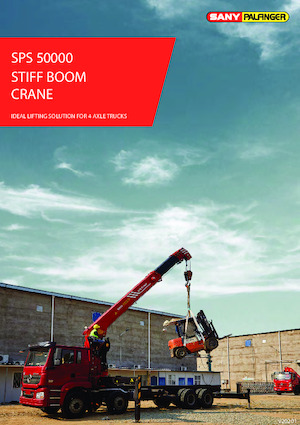 Gru per autocarro idrauliche Sany SPS 50000 C