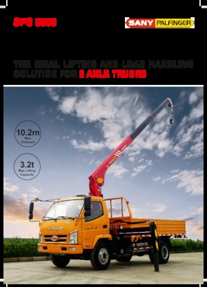 Gru per autocarro idrauliche Sany SPS 8000 A