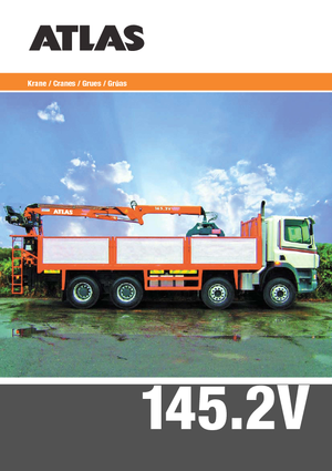 Gru per autocarro idrauliche T-Atlas TLC 145.2 V A 11