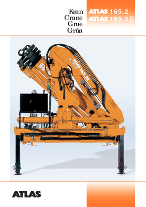 Gru per autocarro idrauliche T-Atlas TLC 165.2 E A 2
