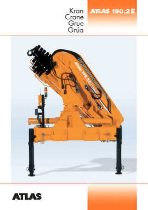 Gru per autocarro idrauliche T-Atlas TLC 190.2 E A 6