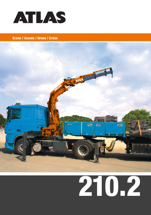 Gru per autocarro idrauliche T-Atlas TLC 210.2 A 5