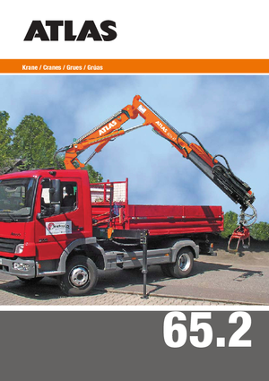 Gru per autocarro idrauliche T-Atlas TLC 65.2 A 1