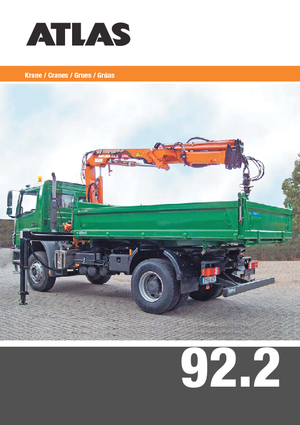 Gru per autocarro idrauliche T-Atlas TLC 92.2 A 1