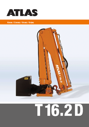 Gru per autocarro idrauliche T-Atlas TLC T 16.2 A 27