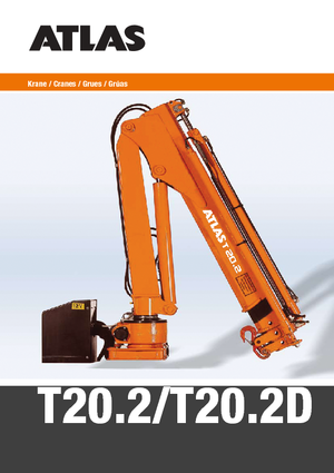 Gru per autocarro idrauliche T-Atlas TLC T 20.2 A 28