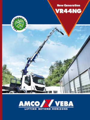 Gru per autocarro idrauliche Amco Veba VR44NG-6 S