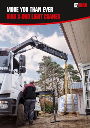 Gru per autocarro idrauliche Hiab X-Duo 058 BS-1