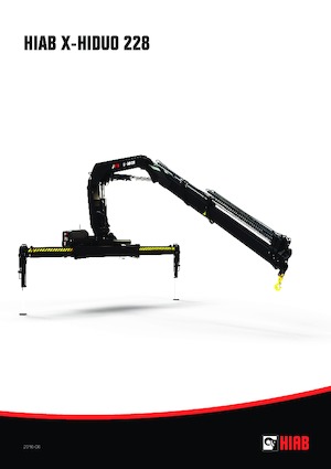 Gru per autocarro idrauliche Hiab X-HiDuo 228 E-2