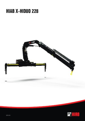 Gru per autocarro idrauliche Hiab X-HiDuo 228 B-3