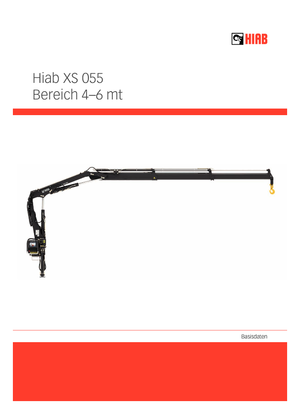 Gru per autocarro idrauliche Hiab XS 055 B-2 Duo
