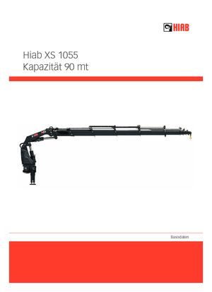 Gru per autocarro idrauliche Hiab XS 1055 E-7 HIPRO Jib 175 X-5 JDC