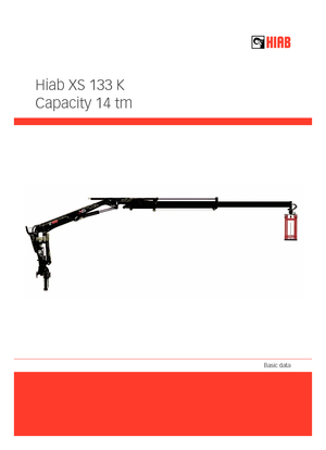 Gru per autocarro idrauliche Hiab XS 133 K-2 PRO