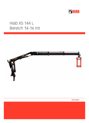 Gru per autocarro idrauliche Hiab XS 144 DLS-4 PRO