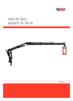 Gru per autocarro idrauliche Hiab XS 166 DLS-4 PRO