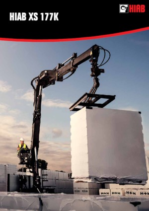 Gru per autocarro idrauliche Hiab XS 177 K-2 PRO
