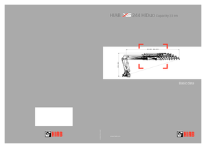 Gru per autocarro su slitta Hiab XS 244 EP-2 HIDUO