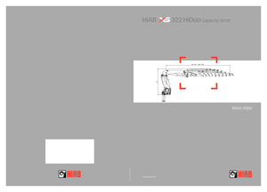 Gru per autocarro su slitta Hiab XS 322 EP-2 HIDUO