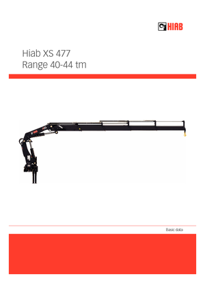 Gru per autocarro idrauliche Hiab XS 477 E-8 HIPRO CD