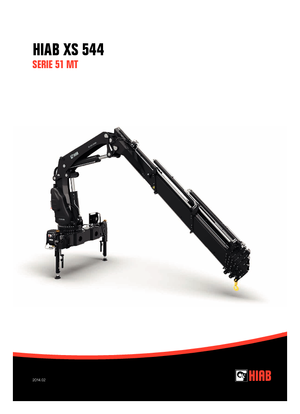 Gru per autocarro idrauliche Hiab XS 544 E-6 HIPRO