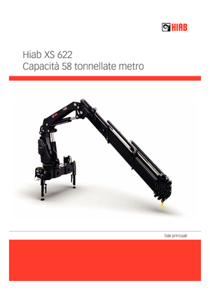 Gru per autocarro idrauliche Hiab XS 622 EP-4 HIPRO