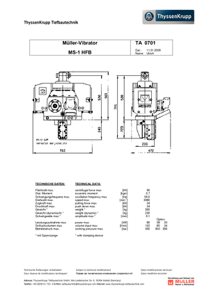 Aghi Vibranti Müller MS 1 HFB