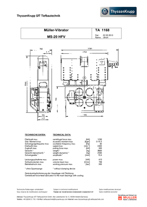 Aghi Vibranti Müller MS 20 HFV
