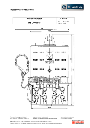Aghi Vibranti Müller MS 200 H HF