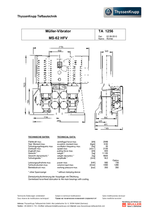Aghi Vibranti Müller MS 62 HFV