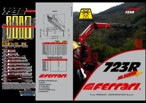 Gru per autocarro idrauliche Ferrari® 723R A1 