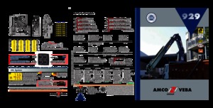 Gru per autocarro idrauliche Amco Veba 929-4 S