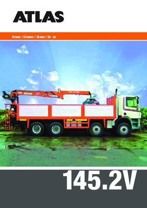 Gru per autocarro idrauliche Atlas AK 145.2 V A12