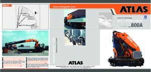 Gru per autocarro idrauliche Atlas AK 800 A4