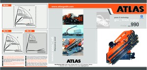 Gru per autocarro idrauliche Atlas AK 990.6 J4
