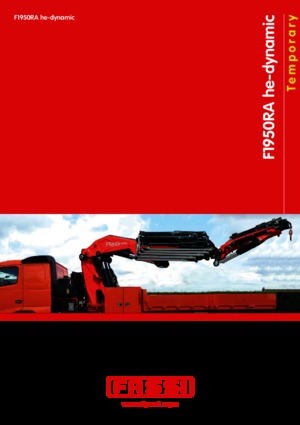 Gru per autocarro idrauliche Fassi F 1950 RAL 2.28 he-dynamic