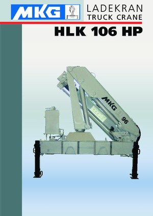 Gru per autocarro idrauliche MKG HLK 106 HP a1
