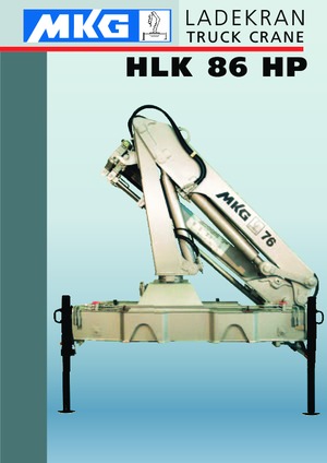 Gru per autocarro idrauliche MKG HLK 86 HP a1