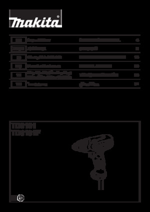 Avvitatori ad inpulsi Makita TD0101F