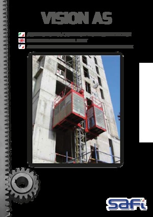 Ascensori industriali Safi VISION AS 1000