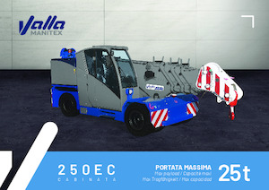 Gru semoventi industriali Valla 250 EC