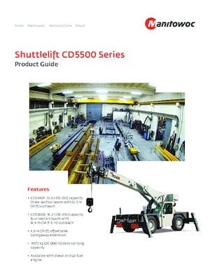 Gru semoventi industriali Shuttlelift 5560 B