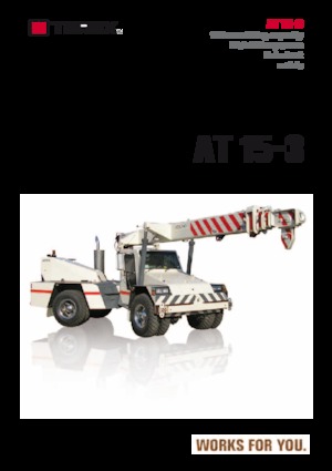 Gru semoventi industriali Franna AT 15-3