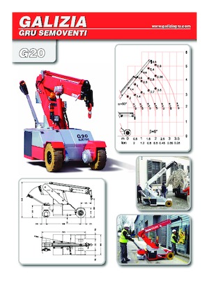 Gru semoventi industriali Galizia G 20 E