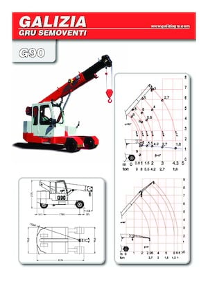 Gru semoventi industriali Galizia G 90