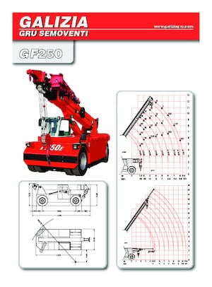 Gru semoventi industriali Galizia GF 250