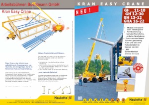 Gru semoventi industriali Haulotte GH 12-30