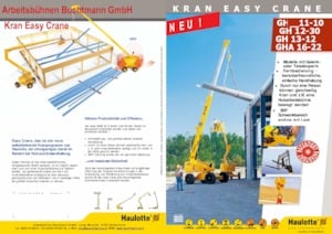 Gru semoventi industriali Haulotte GHA 16-22