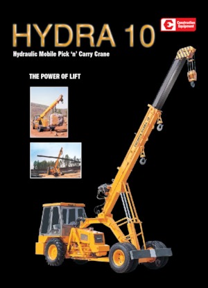 Gru semoventi industriali Escorts Hydra 10