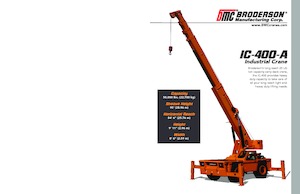 Gru semoventi industriali Broderson IC-400