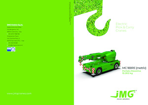 Gru semoventi industriali JMG MC 100RE